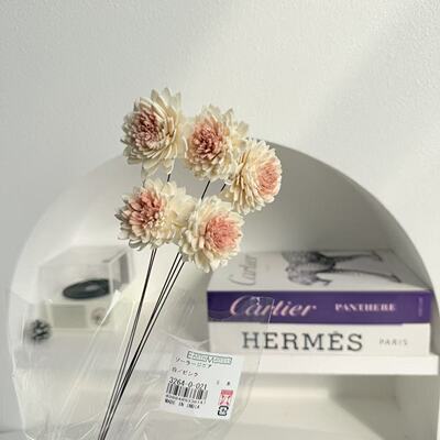 等花来进口泡棉花插瓶花永生干花