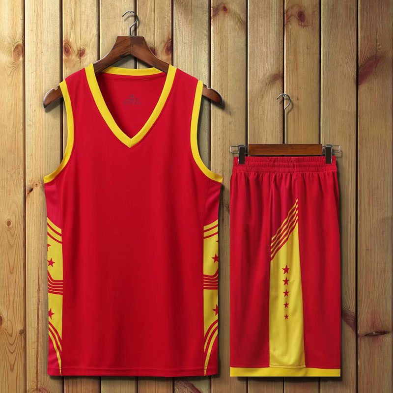 大学生篮球服男团购定制球衣女活动比赛队服印字号DIY红蓝色速干