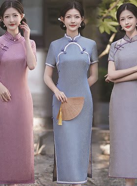 织布鸟女装名兰世家2026新款雀之恋茉希蔓楼兰壹美佳人旗袍裙