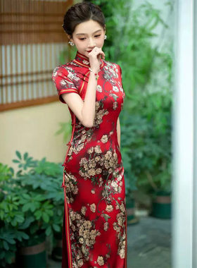 一珂锦绣女装佐良佑善荷言徐之行梦楼兰满庭芳官方旗舰店妈妈旗袍