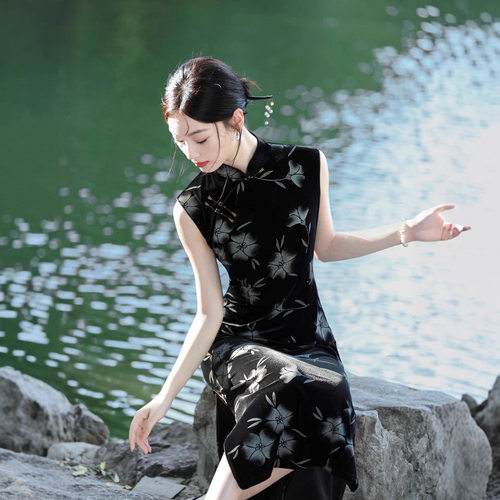 织布鸟女装名兰世家2026新款梦回故里谭玉燕风壹美佳人旗袍裙正品