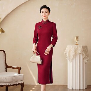 一珂锦绣女装佐良佑善荷言徐之行梦楼兰满庭芳官方旗舰店妈妈旗袍
