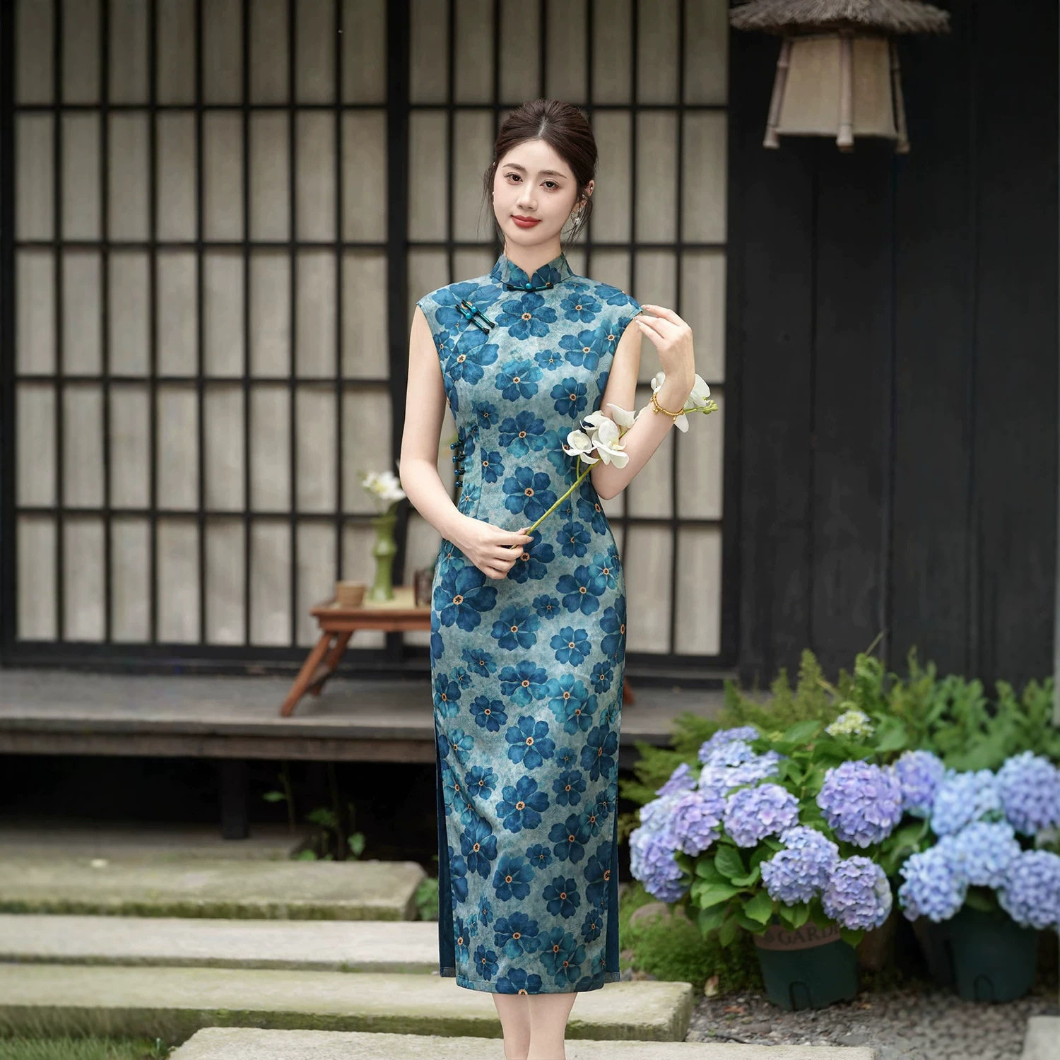 织布鸟女装名兰世家2026新款忆花寻茉希凤翔歌壹美佳人旗袍裙正品图片