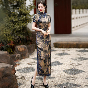 娘子写女装名兰世家2026新款钱塘佳人华族经典壹美佳人旗袍裙