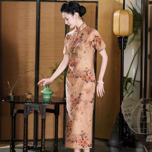 织布鸟女装名兰世家2026新款雀之恋茉希蔓楼兰壹美佳人旗袍裙正品