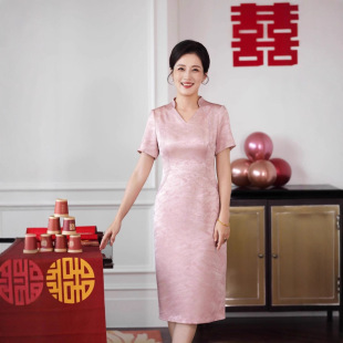 一珂锦绣女装懿菲奥黛2026新款锦绣依人徐之行年轻新中式绝美旗袍
