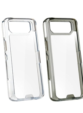 台湾hoda好贴适用于ASUS 手机壳Rog Phone8/8Pro晶石玻璃軍規防摔保护壳ASUS Rog 7Ultimate/6pro/6DUltimate