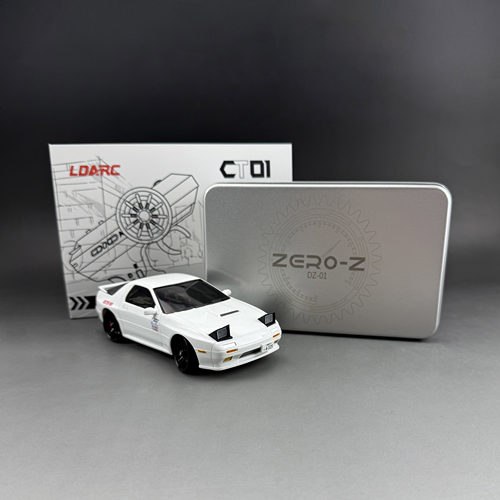 ZERO-Z RC遥控蚊车 头文字D FC全金属有感无刷 后驱漂移版