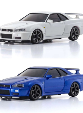 KYOSHO京商MINIZ AWD DZ01蚊车壳NISMO GT-R34 GTR MZP460W/MB
