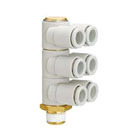 原装正品快速接头KQ2ZT06-01S/02S/03AS七通气动接头气管接头现货