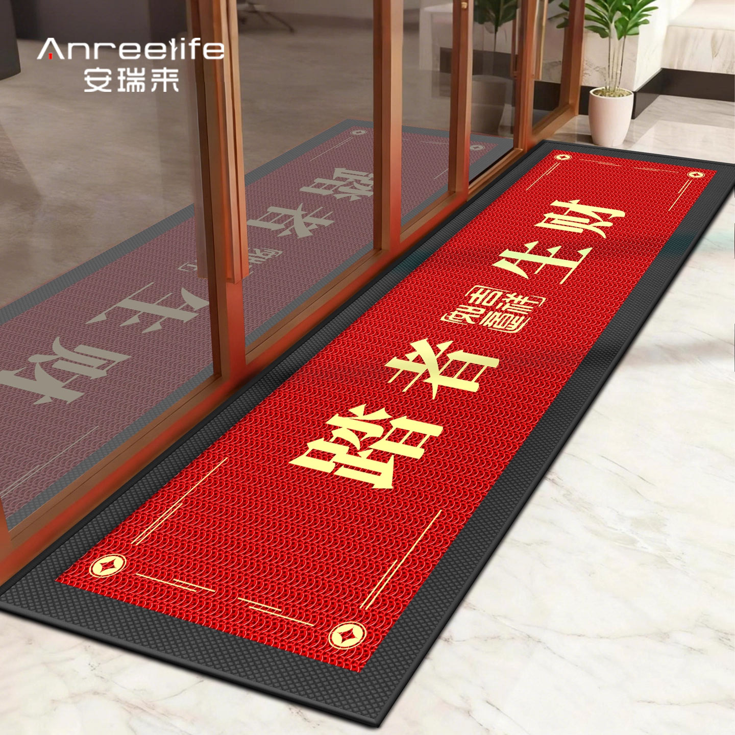 酒店入户门地垫商业户外进门脚踏垫耐磨防滑地毯商用店铺门口地垫