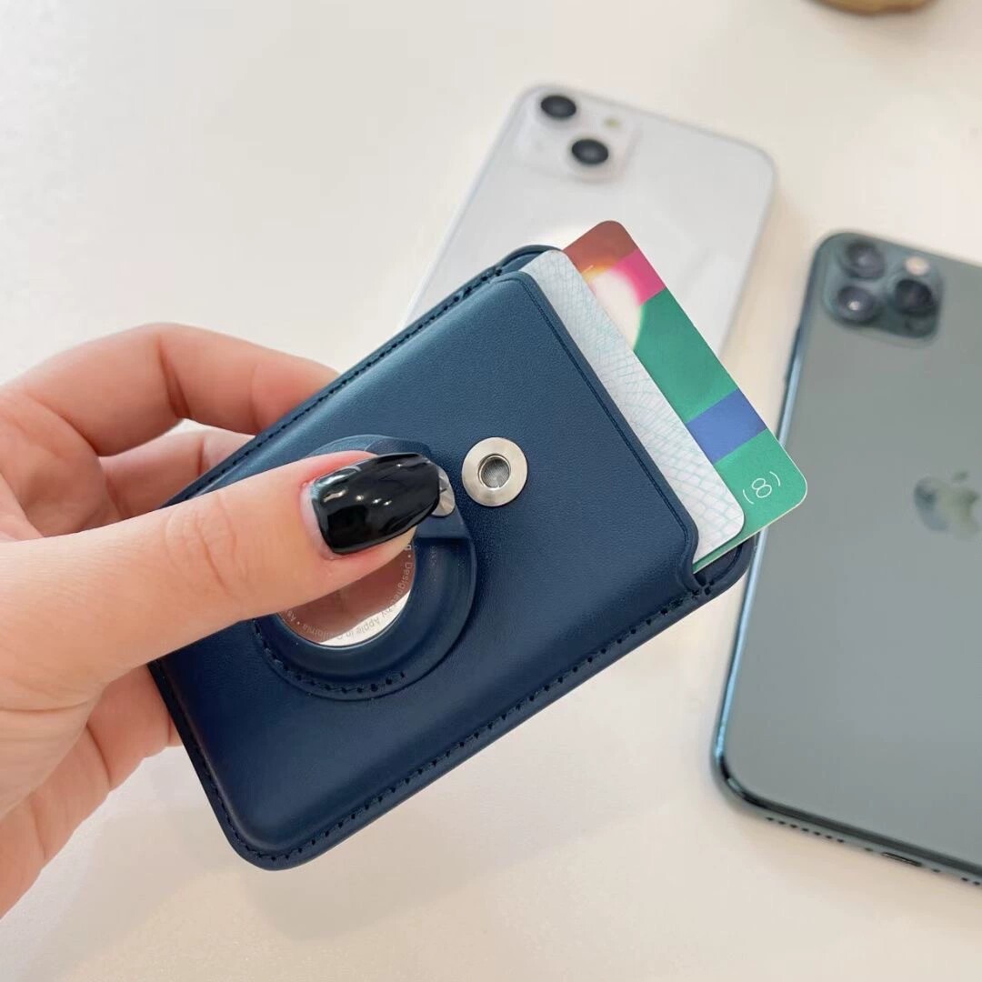 APPLE 13 MAGSAFE 카드 홀더에 적합 자기 카드 홀더 보호 커버 에어태그 손실 방지 장치 보호 커버