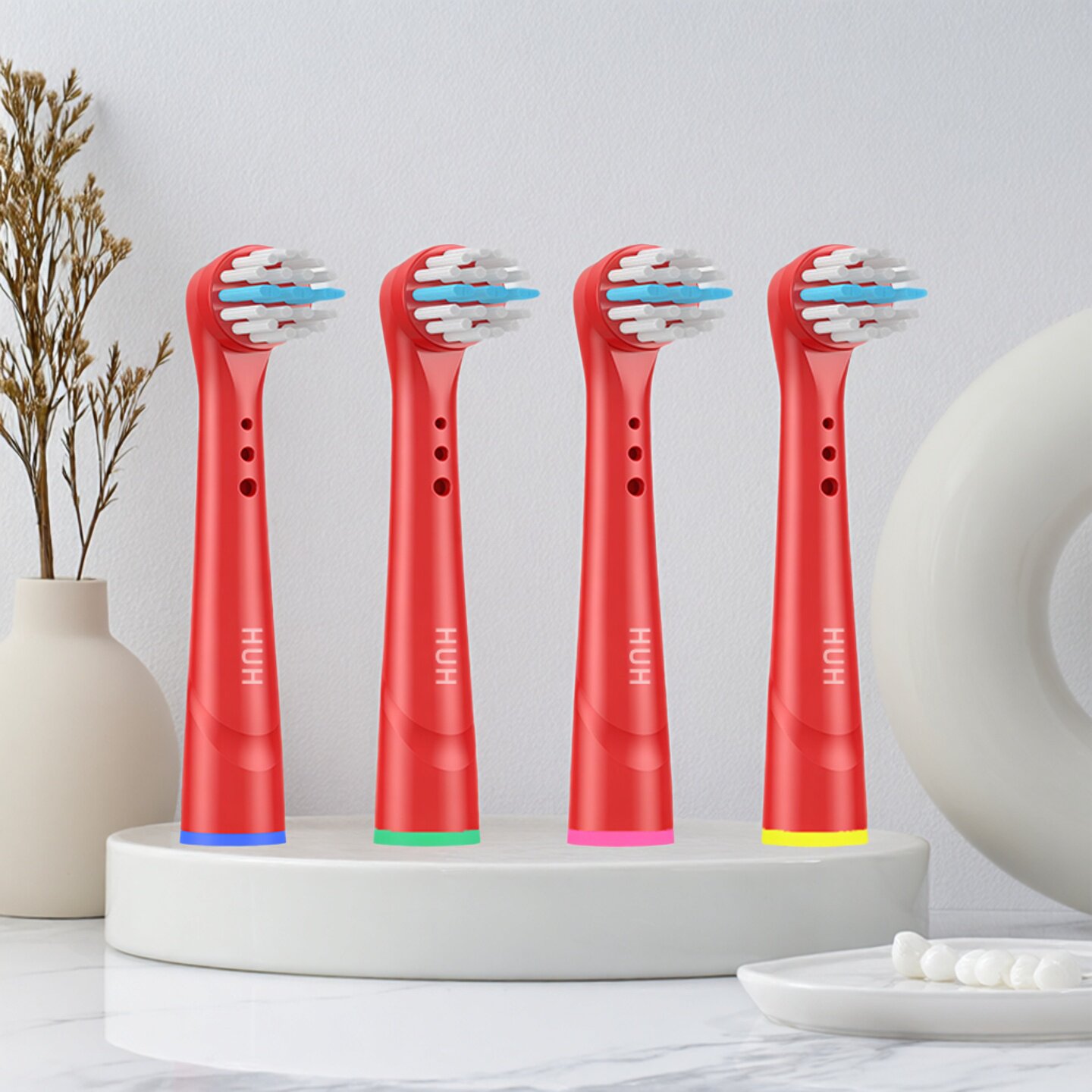 适配欧乐B儿童款电动牙刷头通用替换刷头D100K3757PRO1D103KD12等