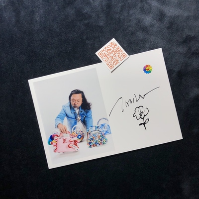 村上隆むらかみ たかしMurakami Takashi 亲笔签名照片