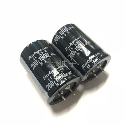 200V1800UF35X50牛角红宝石