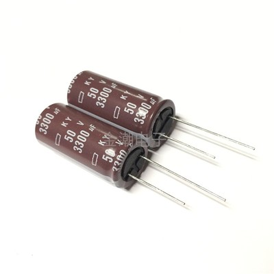 NCC 50V3300UF 18X40 黑金刚 KY系列 高频低阻  3300UF 50V