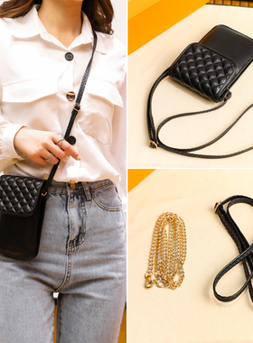 罗子君同款2025新款手机包女斜挎包百搭高级感小巧轻便迷你小包包