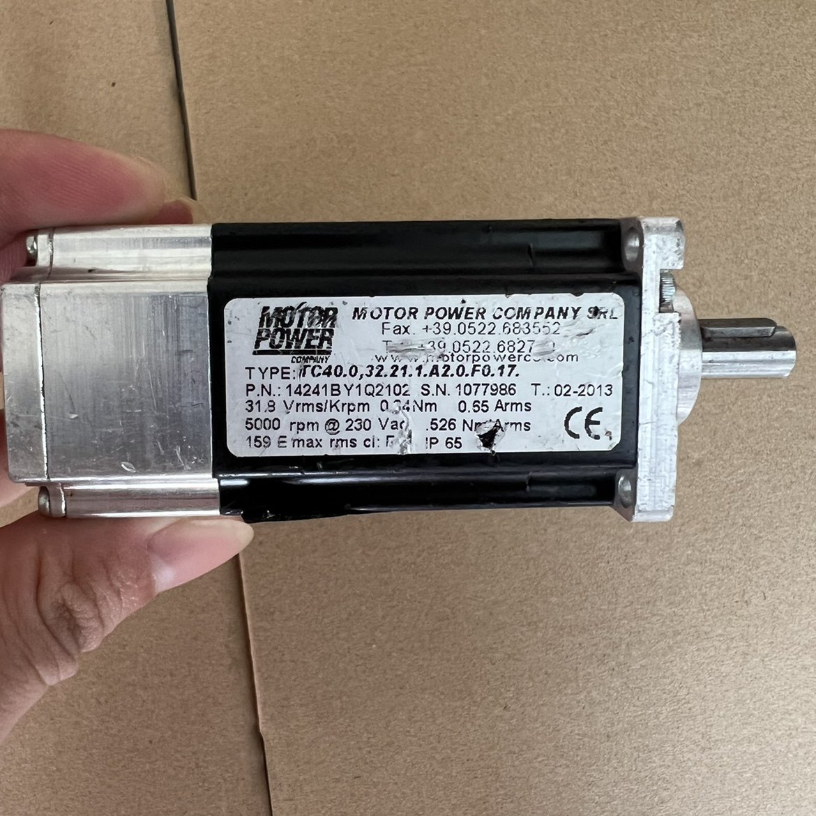 motor power伺服电机tc40.0,32.21.1.a2.0.f0.17