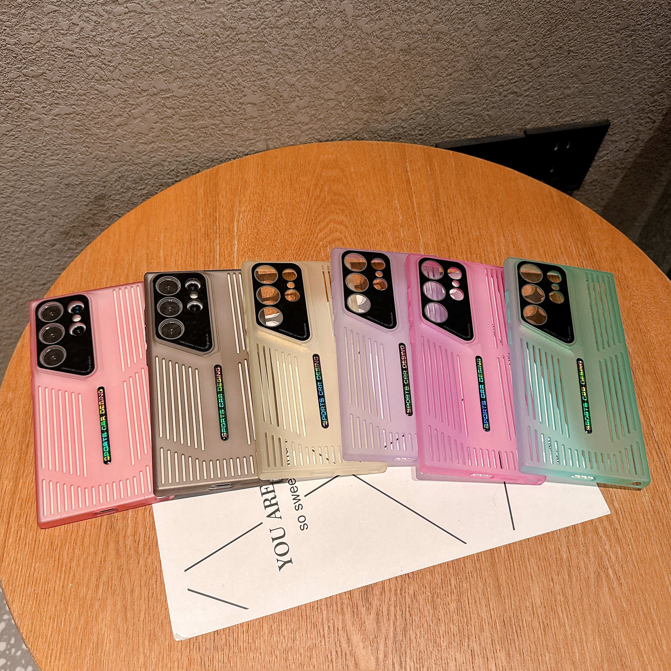 S25ultra夏天散热冰感手机壳