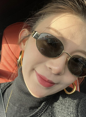 时尚金属太阳镜美式女