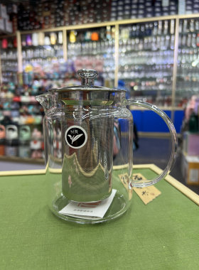 正品铭润玻璃耐热茶壶办公家用防爆过滤泡茶耐高温水壶电陶炉加热