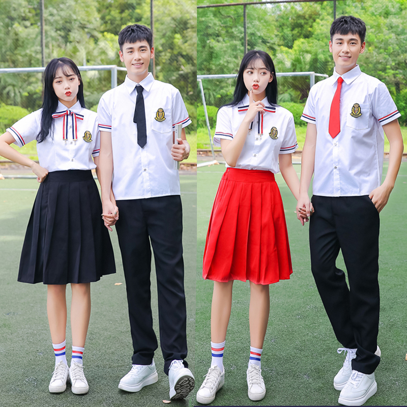 初中高中生毕业照班服中学生套装男女主持日韩jk制服