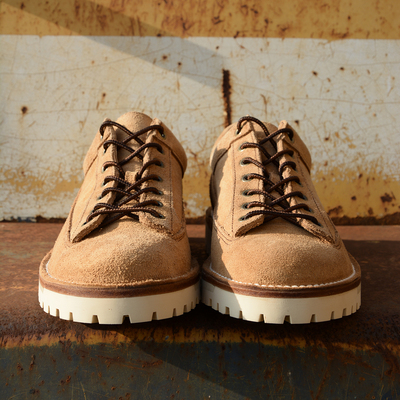 美式休闲15552低帮工装靴外翻缝线头层牛皮复古皮鞋反绒真皮短靴