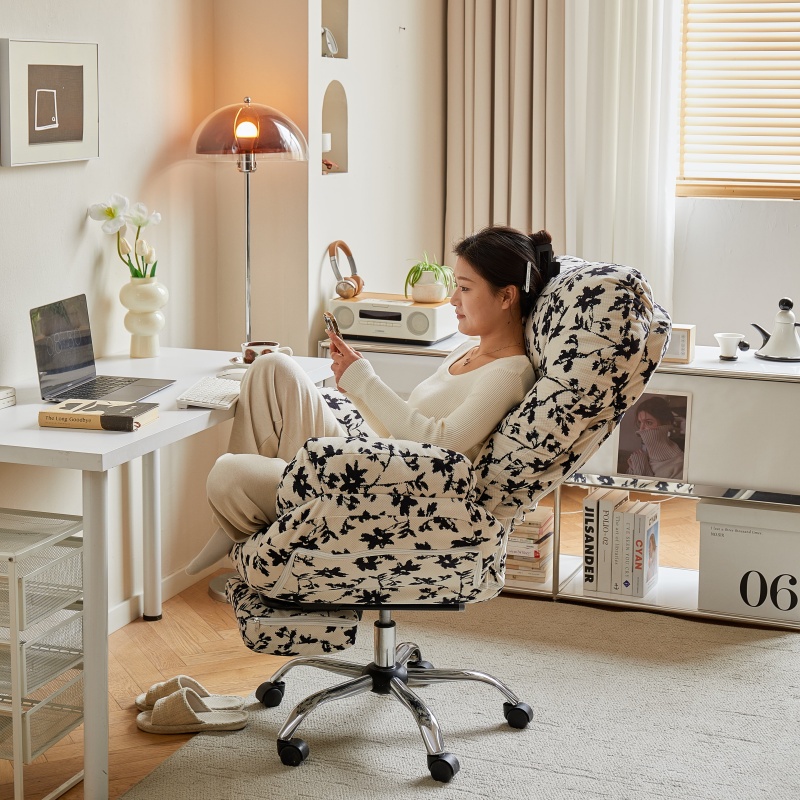 家用电脑椅懒人办公沙发电竞靠背椅子学习舒适久坐升降人体工学椅