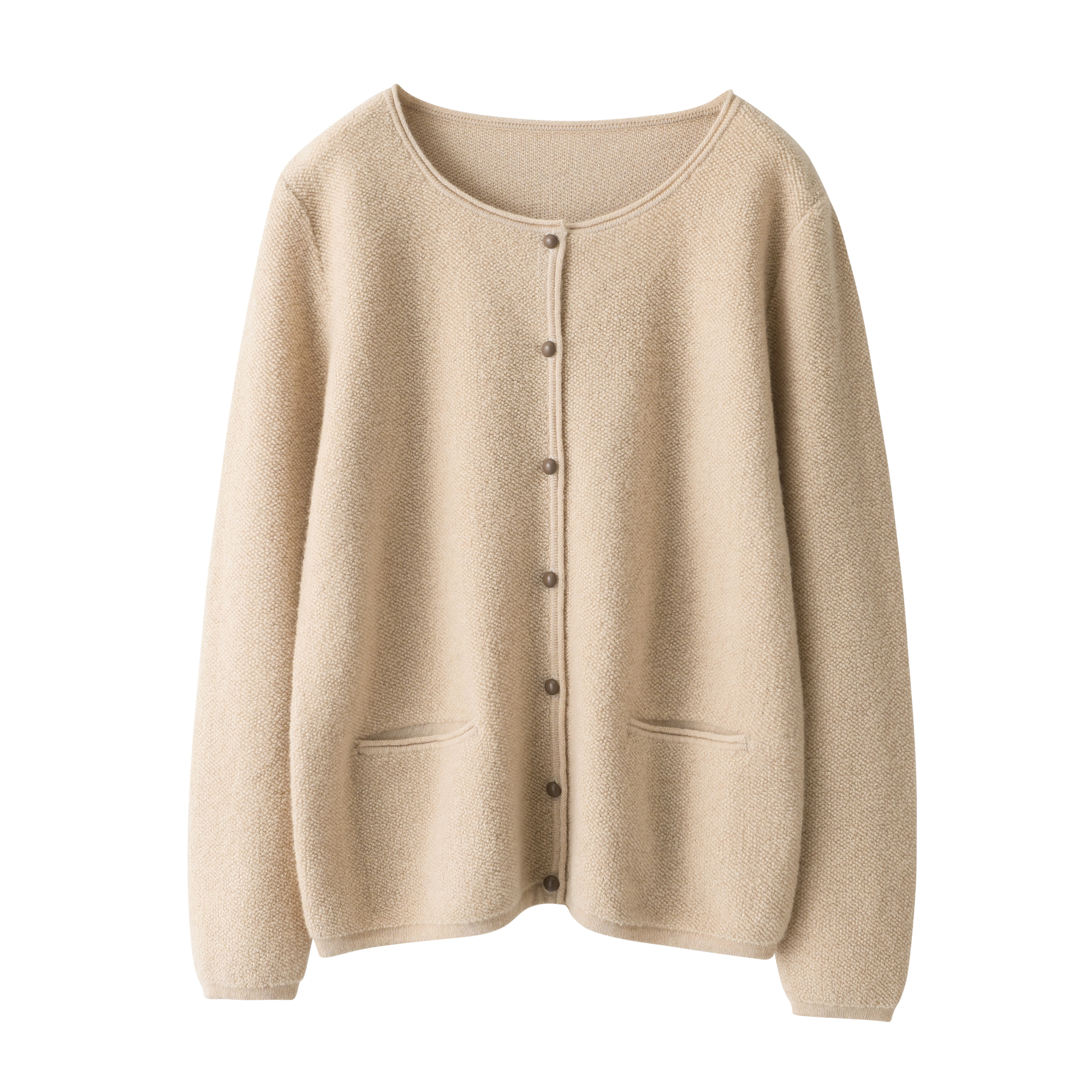 鄂尔多斯市纯山羊绒加厚外套羊绒