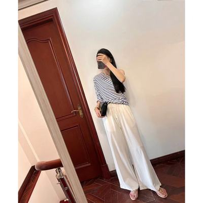 yir松弛力推系带休闲裤