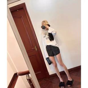 MCHIC | 正确资源 自留！巨软天丝棉 经典做旧字母印花长袖T恤