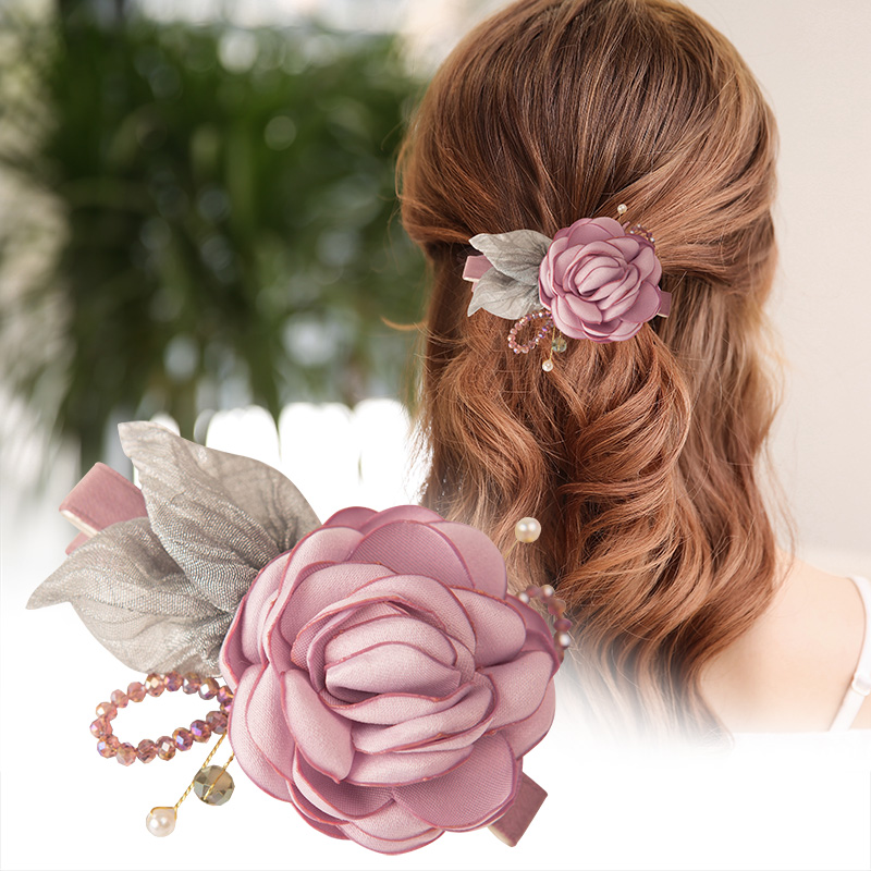 拍三免1半扎发后脑勺顶夹发夹