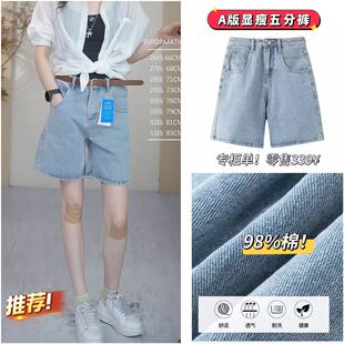 04/22Z品牌真~斯奢货！2026新款高腰显瘦软垂A字版阔腿五分裤3202