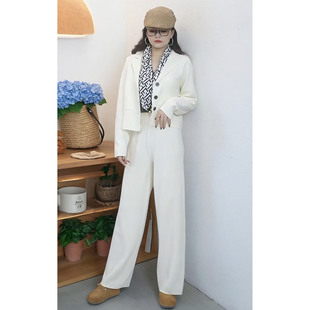 2025冬新款 时尚 羊毛外套 套装 零售价1380 阔腿裤 M62 25Z品牌