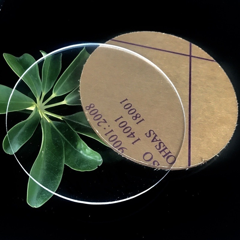 5mm透明亚克力圆形圆盘激光切割底座托盘手办底座圆片