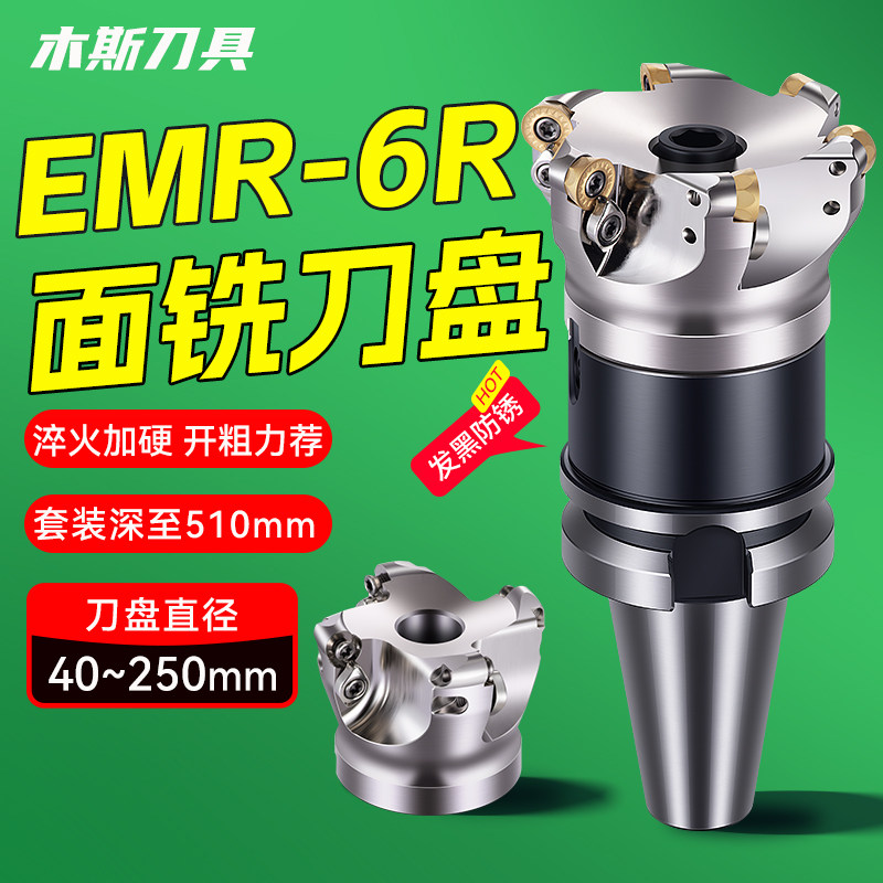 EMR铣刀盘R6套装加工中心刀开粗