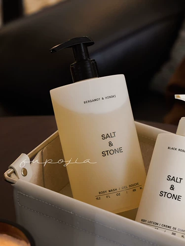 Гель для душа с солевым камнем Shelley's Song, стойкий аромат для тела, увлажняющий и восстанавливающий кожу, соляной камень