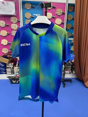 公牛体育 新款victas维克塔斯乒乓球运动比赛服短袖衣服装短裤T恤