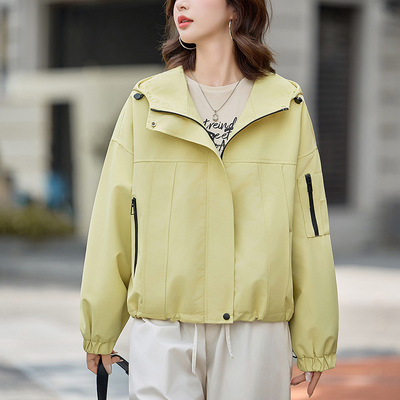 声雨竹2025新款京东傲丝度官网唯品会官方正品牌女装艾利欧短外套