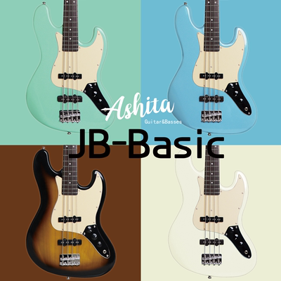 电贝司J Bass 白贝斯 Ashita JB-Basic 阿希塔初学入门电贝司 正