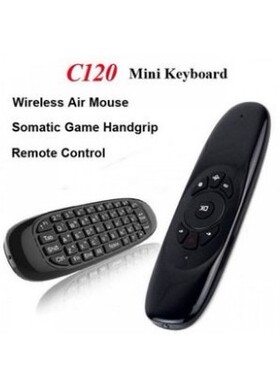 6 axes Gyroscope C120 Fly Air Mouse Wireless TV BOX Keyboard