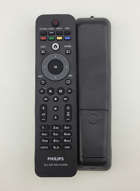 适用飞利浦蓝光DVD BDP7500 BDP7500SL BDP7500S2 遥控器 英文