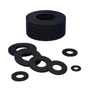 甬旭 丁晴螺丝平垫片防水垫圈减震缓冲耐温耐油橡胶垫M2-20密封件