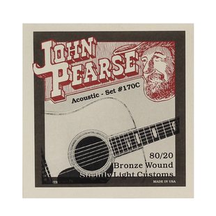 美产手工JP Strings民谣木吉他弦John Pearse磷铜600L套装200琴弦