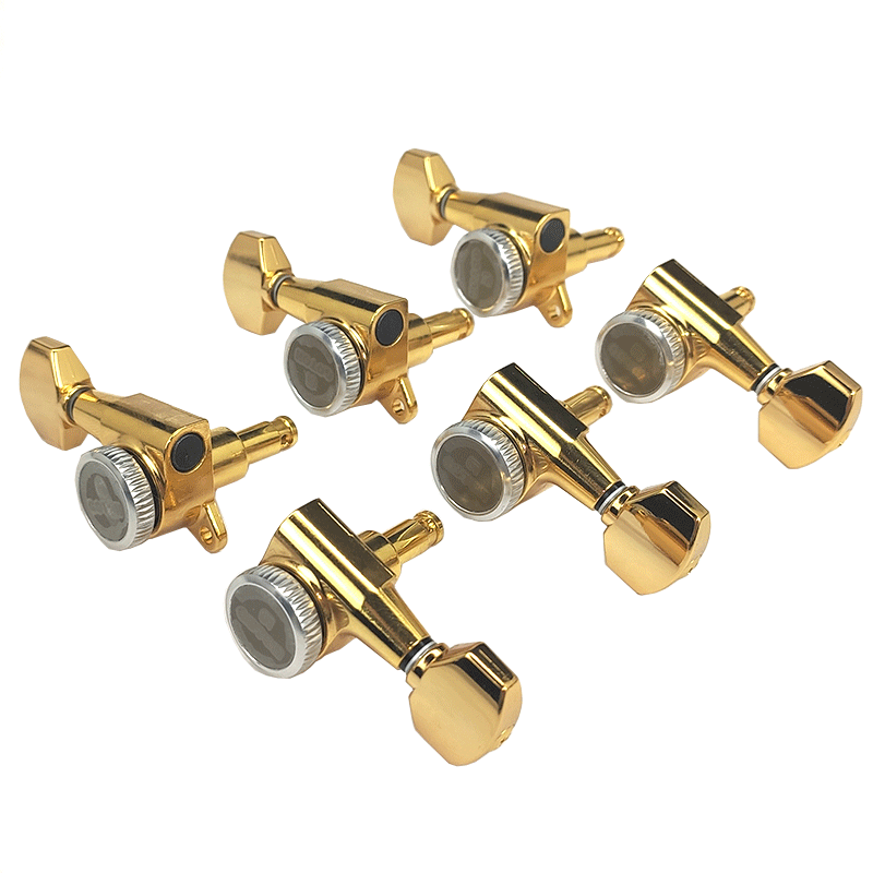 日本 GOTOH SG381琴鈕民謠上弦器電木吉他卷弦準弦鈕單邊六個套裝