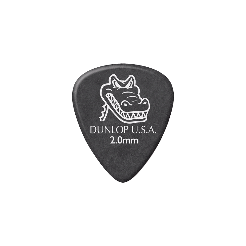 美产邓禄普Dunlop Gator鳄鱼磨砂防滑电木民谣吉他拨片耐磨多片装