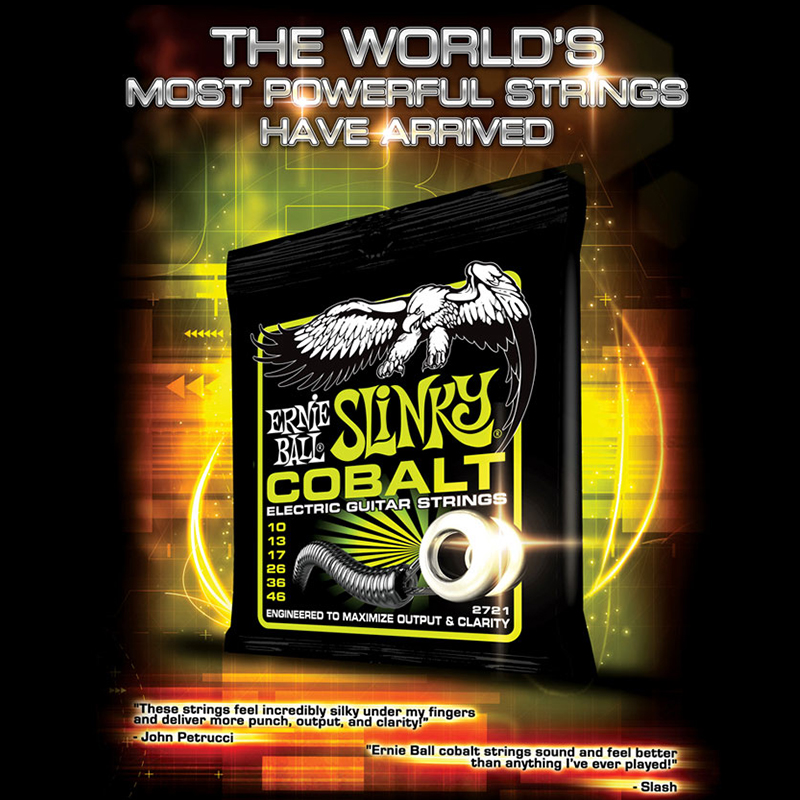 美产ERNIE BLL 2721 2723钴覆膜EB电吉他弦 2729电吉他琴弦装