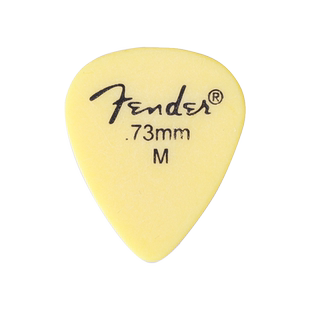 Fender芬达吉他拨片 黄色351标准型芬德Delrin民谣扫弦弹片包邮