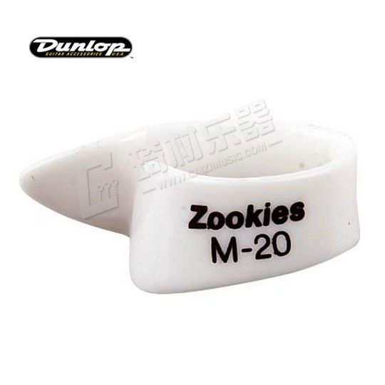 邓禄普 Dunlop Zookies M-20 斜角 20度 吉他 拇指指套 拨片 M