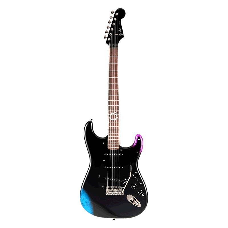 Fender最终幻想14限量版电吉他